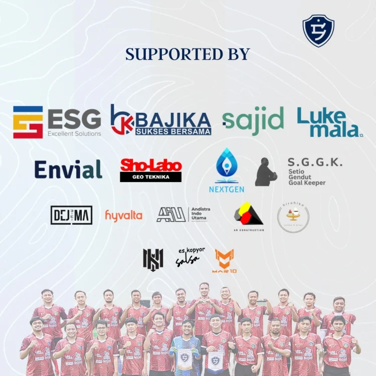 Beberapa sponsor yang menaungi sabr fun football, termasuk Nextgen