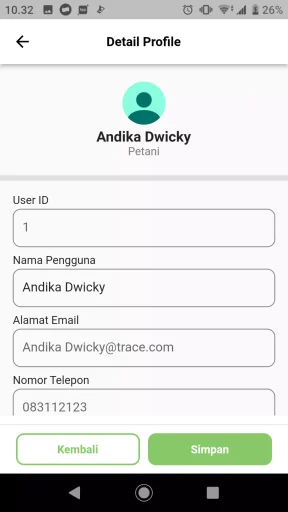 Tangkapan layar portofolio pembuatan website dan aplikasi, dengan nama project RISET KELAPA NON STANDAR MOBILE yang pernah dibuat oleh PT Nextgen Inovasi Indonesia