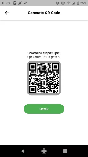 Tangkapan layar portofolio pembuatan website dan aplikasi, dengan nama project RISET KELAPA NON STANDAR MOBILE yang pernah dibuat oleh PT Nextgen Inovasi Indonesia