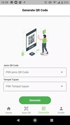 Tangkapan layar portofolio pembuatan website dan aplikasi, dengan nama project RISET KELAPA NON STANDAR MOBILE yang pernah dibuat oleh PT Nextgen Inovasi Indonesia