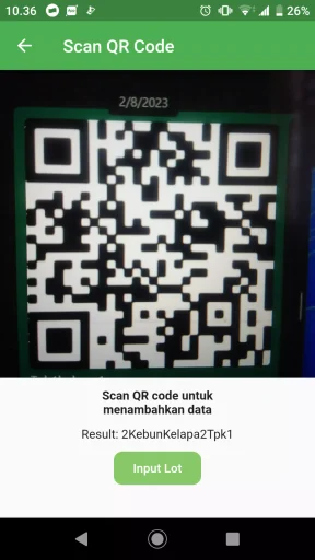 Tangkapan layar portofolio pembuatan website dan aplikasi, dengan nama project RISET KELAPA NON STANDAR MOBILE yang pernah dibuat oleh PT Nextgen Inovasi Indonesia