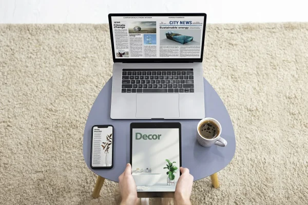 ilustrasi website responsive