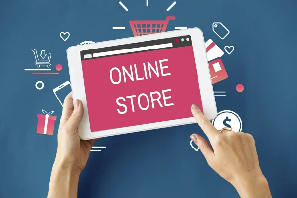 ilustrasi template toko online wordpress