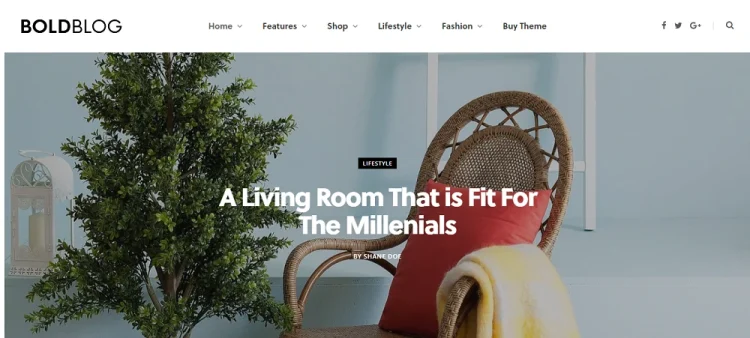 Tampilan tema wordpress untuk blog pribadi CheerUp