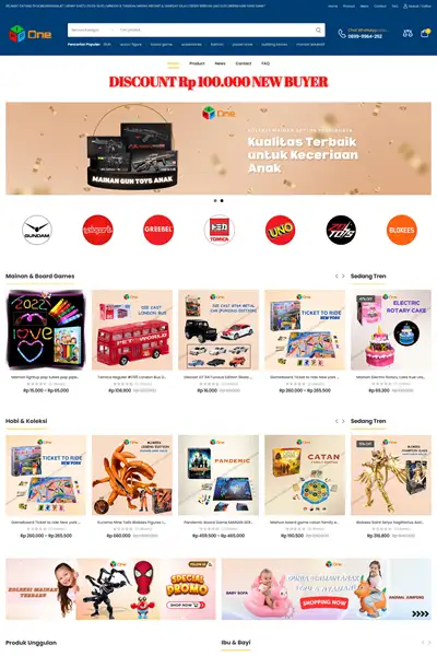 Tangkapan layar website company profile basic dengan domain gorilabananajkt.com yang pernah dibuat oleh PT Nextgen Inovasi Indonesia.