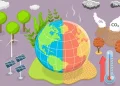 ilustrasi pemanasan global
