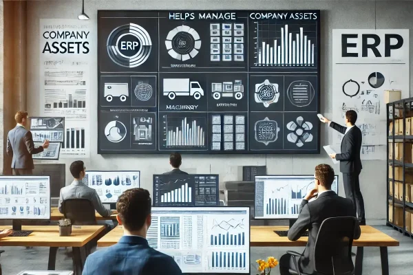 Manfaat ERP untuk perusahaan dalam mengelola aset perusahaan