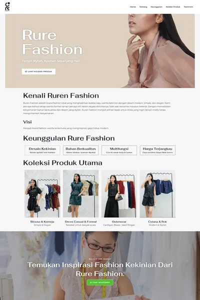 Tangkapan layar website company profile basic dengan domain yookoff.com yang pernah dibuat oleh PT Nextgen Inovasi Indonesia