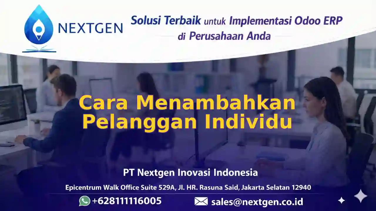  2 - Cara Tambah Pelanggan Individu