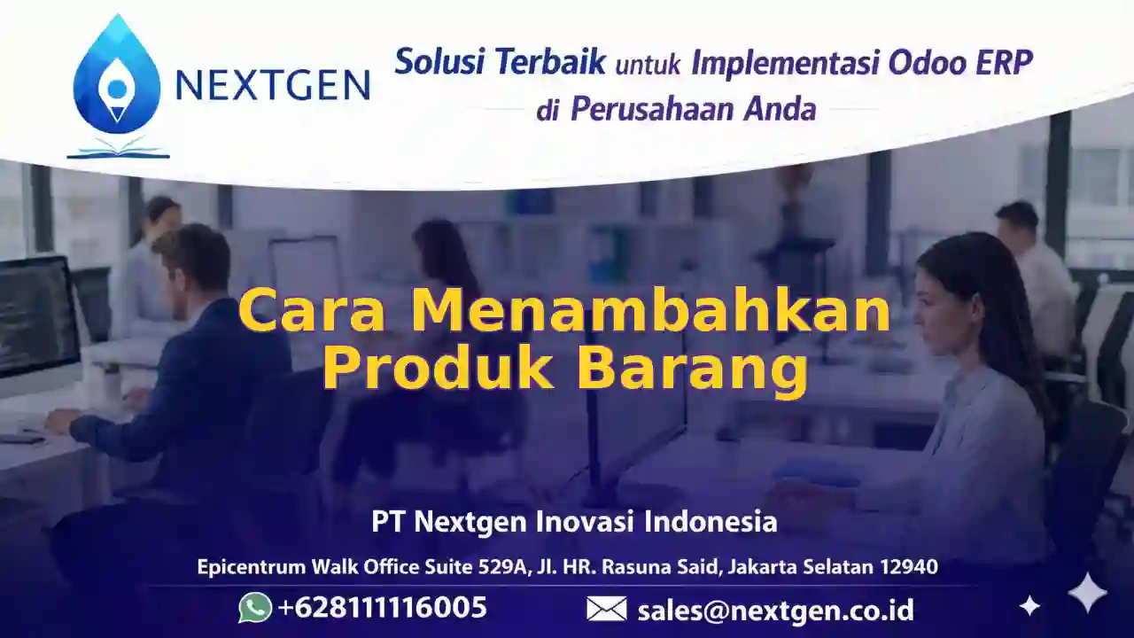 4 - Tambah Produk Barang