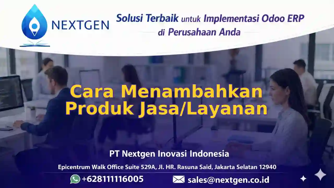  5 - Cara Tambah Produk Jasa Layanan